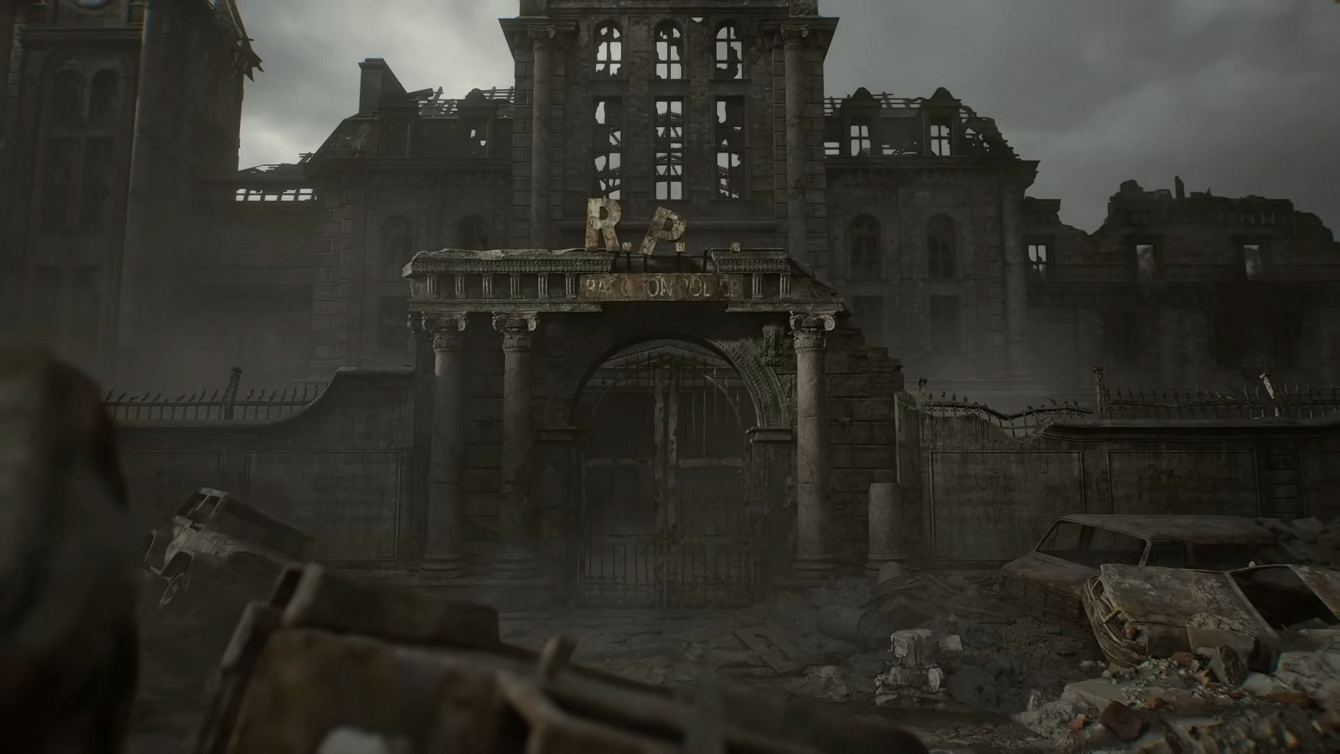 A dilapidated RPD in Resident Evil Requiem (Image via Capcom)
